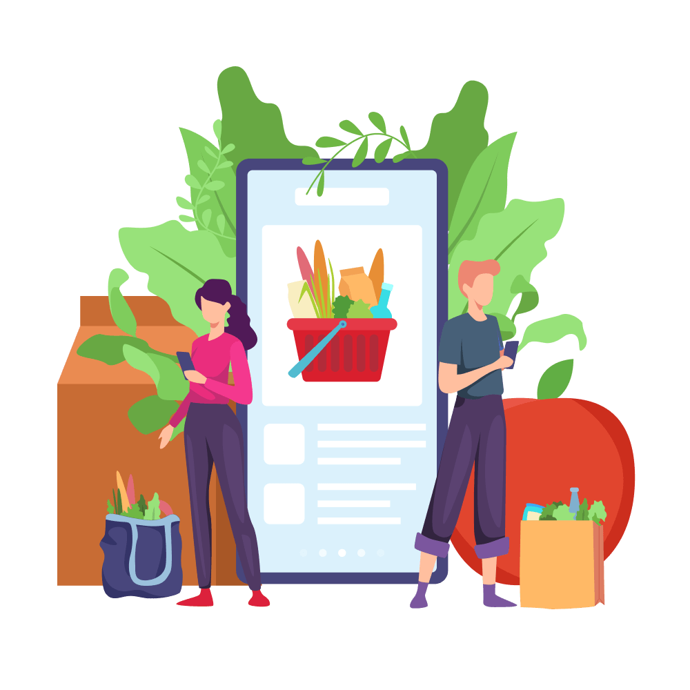 Online grocery shopping